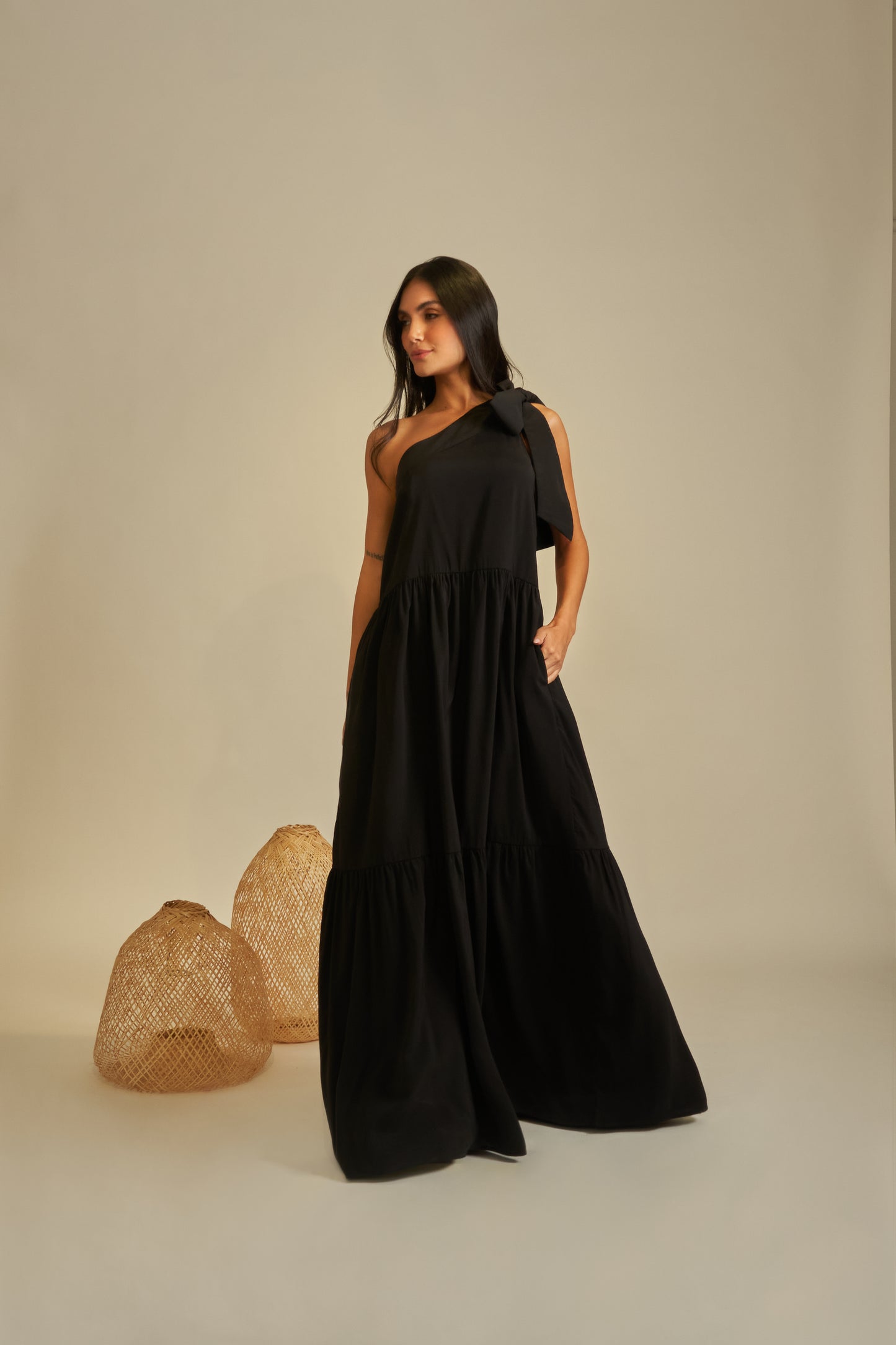 Vestido Mônaco - Preto