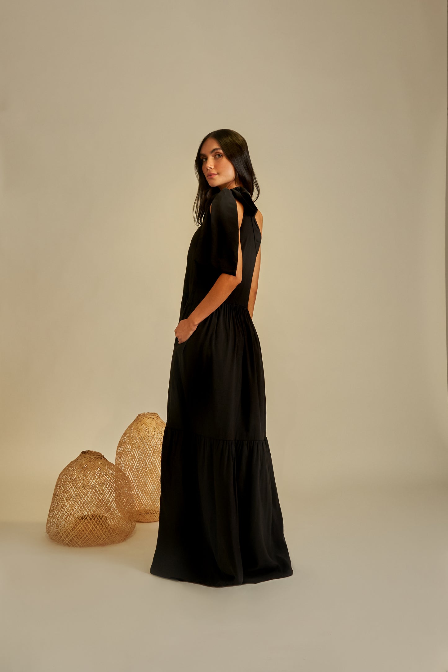 Vestido Mônaco - Preto